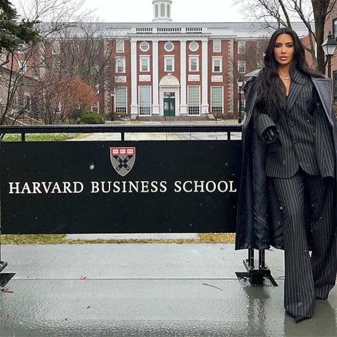 Kim Kardashian, Harvard Business School, Instagram